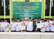 BPN Rilis Menteri Serahkan 13 Sertifkt di Banten