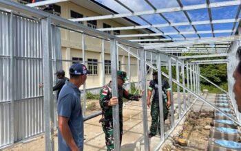 Dandim Tual Tinjau 2 Lokasi di Aru