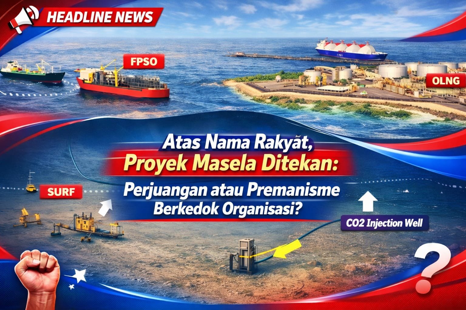 Atas Nama Rakyat Proyek Masela ditekan: Perjuangan atau Premanisme Berkedok Organisasi 1 IMG 20260214 WA0088