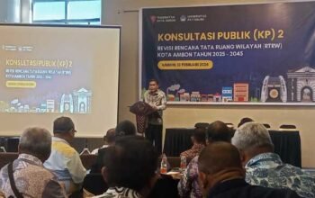 Pemkot Ambon KP II Revisi RTRW 2025 2045