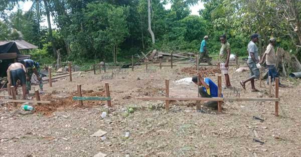 Satgas TMMD 127 Bangun RLH di Sasarn 3 Km8 Durjela2