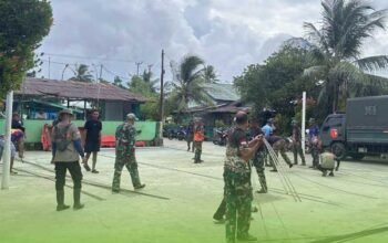 Satgas TMMD 127 Kodim Tual Material RTLH