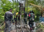 Satgas TMMD 127 Tambah Titik Pengeboran Sumur di Dusun Belakang Wamar 9 Satgas TMMD 127 Tambah Bor Sumut