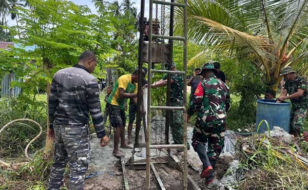 Satgas TMMD 127 Tambah Bor Sumut