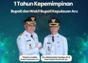 Refleksi Satu Tahun Kepemimpinan Kaidel-Djumpa dan Harapan Masyarakat Aru 9 Satu Tahun Kaidel Djumpa Pimpin Aru
