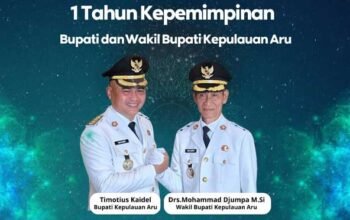 Refleksi Satu Tahun Kepemimpinan Kaidel-Djumpa dan Harapan Masyarakat Aru 3 Satu Tahun Kaidel Djumpa Pimpin Aru
