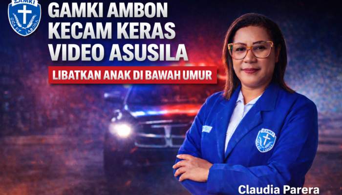 GAMKI Ambon Kecam Keras Video Asusila Libatkan Anak di Bawah Umur, Desak Polisi Bertindak Tegas
