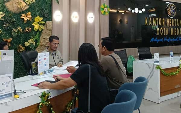 BPN Rilis Kantah Kota Medan