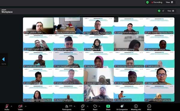 Gelar Webinar Nasional Soal Pengadaan Barjas, Sekjen ATR/BPN Tekankan Prinsip Ini