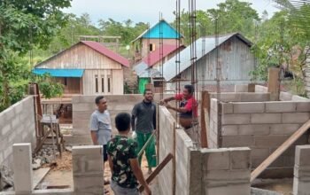 Hari Libur Tetap Gas! Satgas TMMD 127 Kebut Pembangunan RLH di Durjela 2 IMG 20260301 WA0033