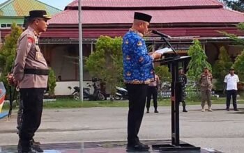 Polres Aru Apel Gelar Pasukan Idulfitri 1447H