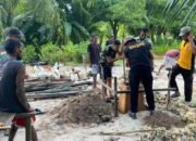 Satgas TMMD 127 Fondasi Rumah RLH Ds Longgar Apara