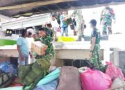 Gunakan KMN Rondar, Satgas TMMD 127 Bertolak ke Desa Longgar dan Apara 8 Satgas TMMD 127 Menuju Longgar Apara