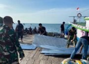 Tiba di Desa Longgar-Apara, Satgas TMMD 127 Siap Wujudkan Rumah Layak Huni 8 Satgas TMMD 127 Tiba di Longgar Apara