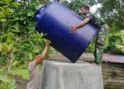 Kerja Keras Satgas TMMD 127 Berbuah Manis, Tandon dan Sumur Bor Rampung 8 Satgas TMMD 127 sumur bor tandon