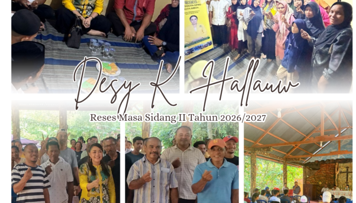 Reses Desy Hallauw Disambut Antusias, Warga Airlouw–Waihaong Sampaikan Beragam Aspirasi