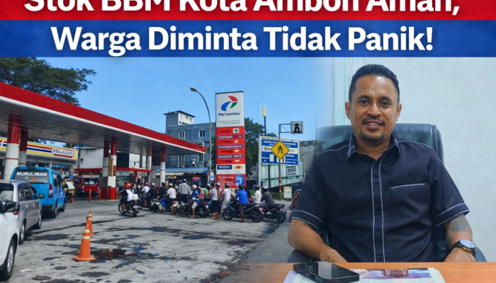 Antrean BBM di Ambon Meningkat, DPRD Pastikan Stok Aman: Warga Diminta Tak Panik