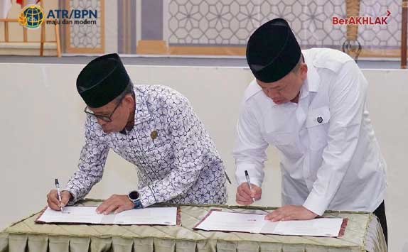 Menteri Nusron-Rektor UIN Datokarama Palu Teken MoU, Berkaitan Soal Ini