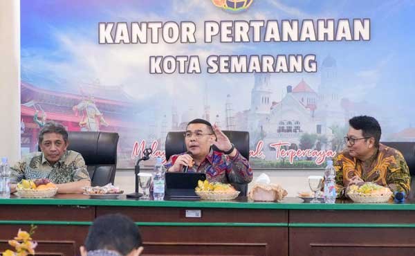 BPN Rilis Wamen Ossy Kantah Kota Semarang