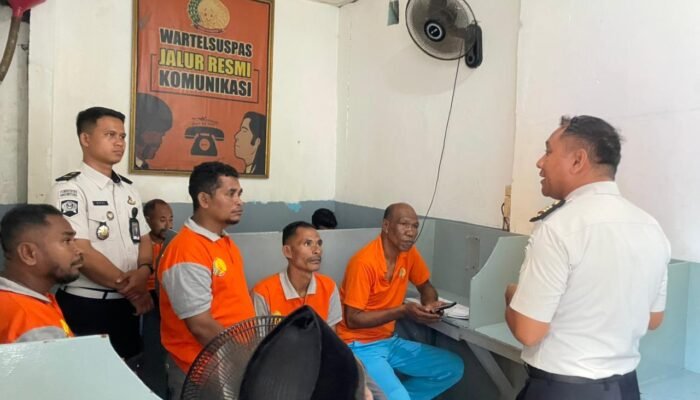 Pengawasan Wartelsus Diperketat, Rutan Ambon Perkuat Keamanan Internal