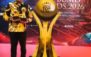 Perumdam Tirta Yapono Tembus Top BUMD Bintang 4, Wali Kota Ambon: Bukti Transformasi Berhasil