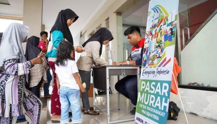 Pasar Murah Pertamina di Wayame–Rumahtiga Diserbu Warga, 1.000 Paket Sembako Ludes