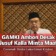 GAMKI Ambon Desak Jusuf Kalla Minta Maaf, Ceramah Dinilai Sakiti Umat Kristen