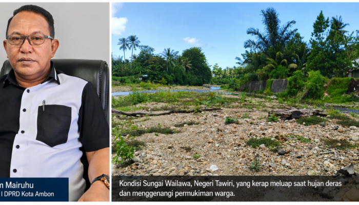 DPRD Ambon Minta BWS Maluku Bergerak Cepat, Antisipasi Banjir Jelang Puncak Hujan 2026