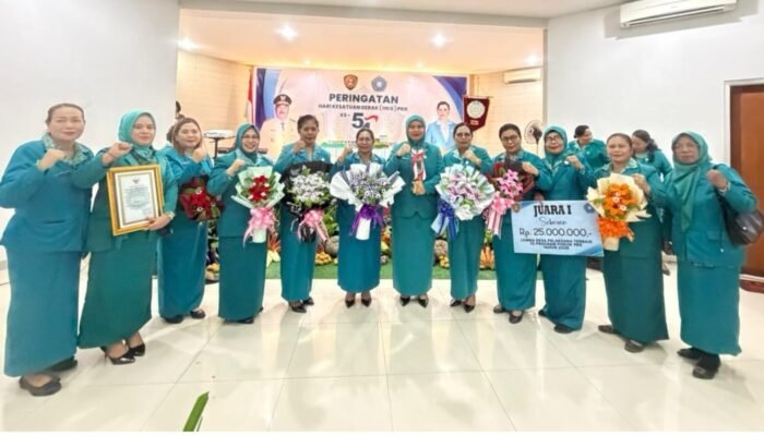 TP PKK SBB Tampil Gemilang, Sabet Juara I Lomba 10 Program Pokok PKK Tingkat Maluku