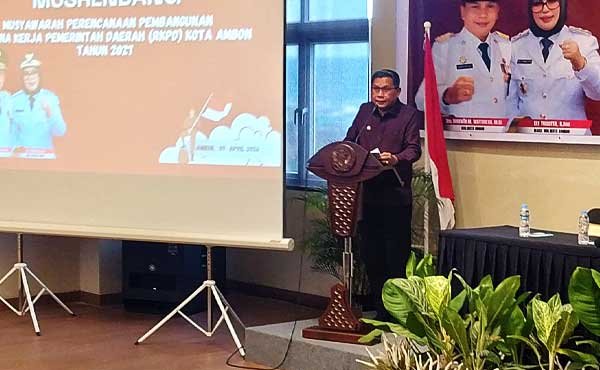 Musrenbang RKPD 2027 Tentukan Arah Pembangunan Kota Ambon Kedepan 1 Walkot BW Musrenbang RKPD 2027