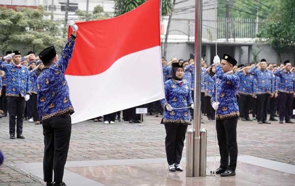 Kementerian ATR/BPN Gelar Upacara Peringati Harkitnas ke 118 Tahun