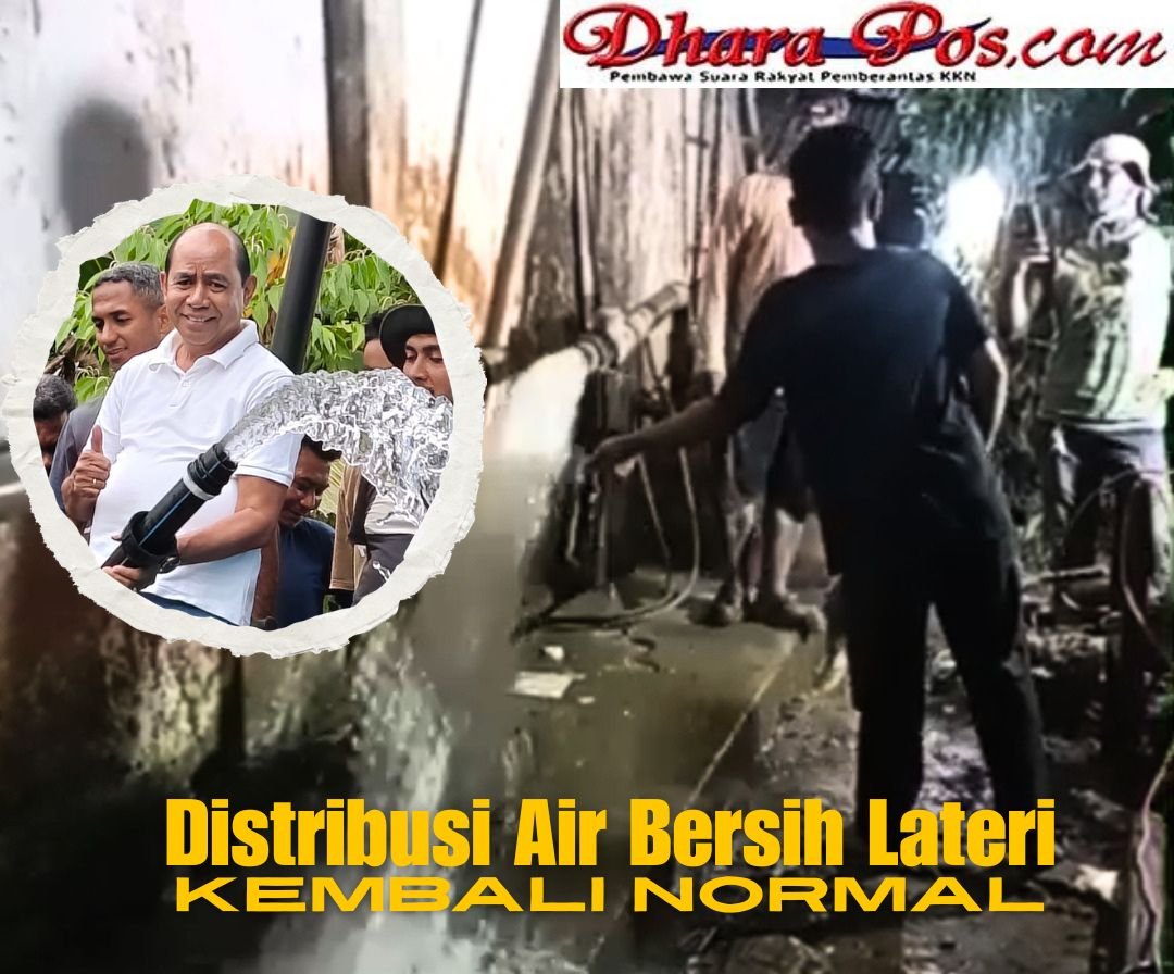 Air Bersih Kembali Normal, Perumdam Tirta Yapono Tuntaskan Perbaikan Pompa di Lateri 1 Distribusi Air Bersih Lateri 20260519 132417 0000