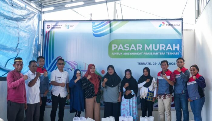 Pertamina Gelar Pasar Murah di Ternate, 1.000 Warga Nikmati Sembako Rp30 Ribu