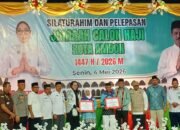Wali Kota Bodewin Lepas 461 JCH Ambon, Titip Pesan Haru: “Laeng Jaga Laeng” di Tanah Suci