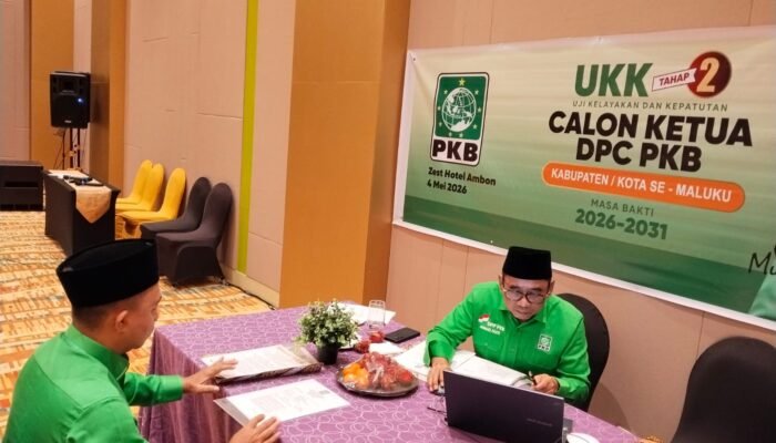 Gunawan Mochtar Ikuti UKK, Siapkan Penguatan PKB Kota Ambon
