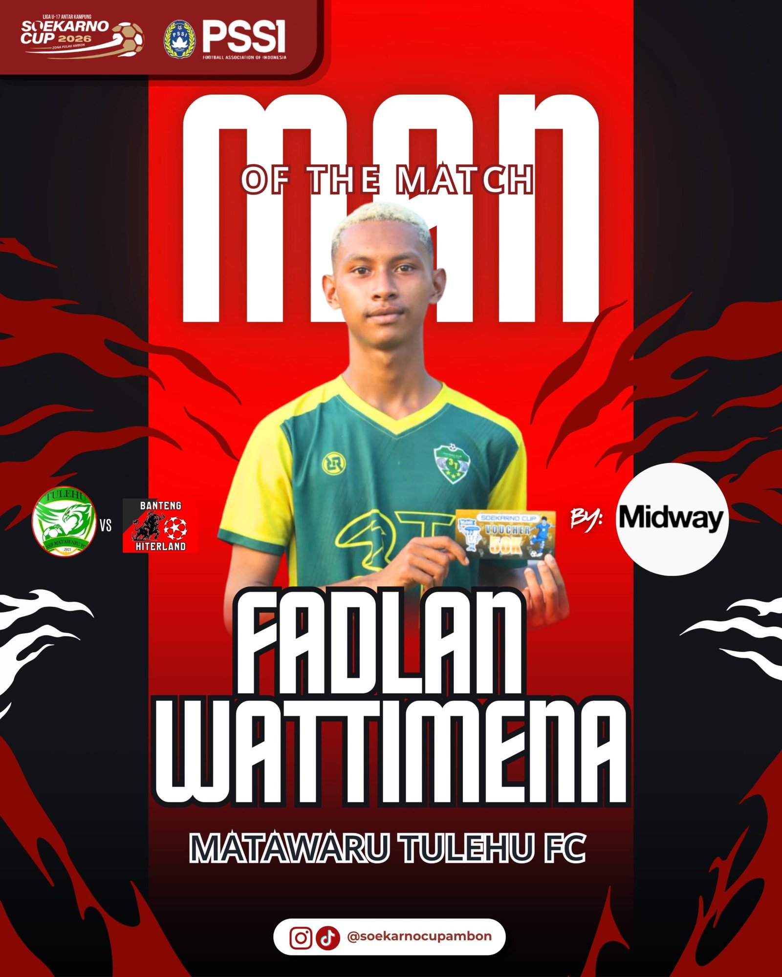 Matawaru Tulehu Mengamuk! Banteng Hinterland Dibantai 5-1 di Perebutan Juara 3 Soekarno Cup U-17 3 IMG 20260522 WA0051 scaled