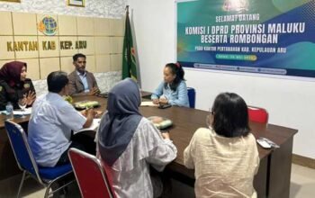 Komisi I DPRD Maluku Kunjungi Kantah Aru, Cek Kepastian Hukum Aset Pendidikan