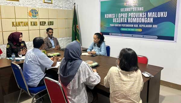 Kantah Aru Komisi I DPRD Maluku3