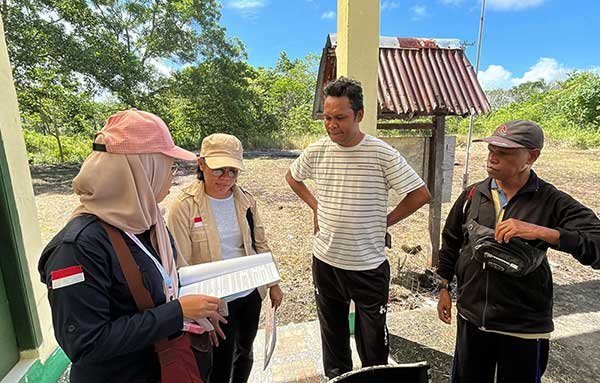 Kantah Aru Pemeriksaan Lapangan di Koijabi