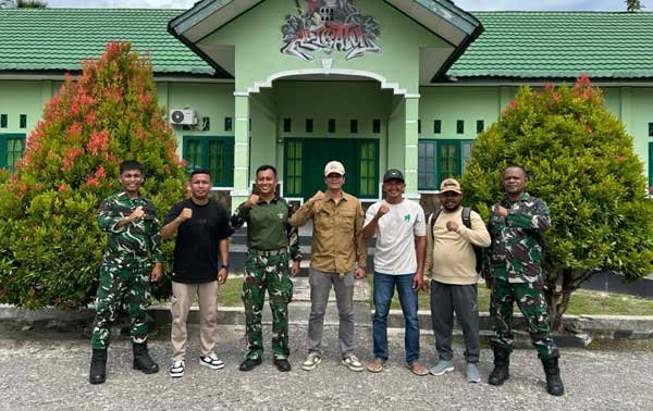 Kantah Aru Pertek Kawasan Kompi Senapan A2