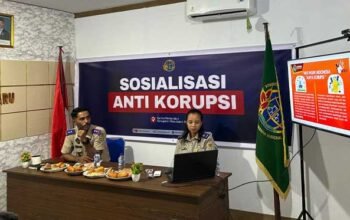 Kantah Aru Sosialisasi Anti Korupsi