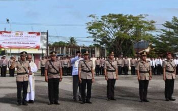 Kapolres Aru Pimpim Sertijan PJU Kapolsek Jajaran3