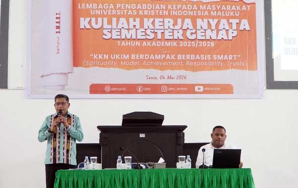 Walkot BW Mahasiswa KKN UKIM Ambon