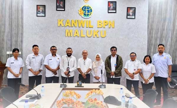 BPN Maluku Sinkronkan Data Spasial RTRW 2025 2044 2