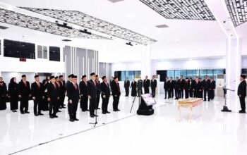 BPN RIlis Menteri Nusron Lantik 130 Pejabat