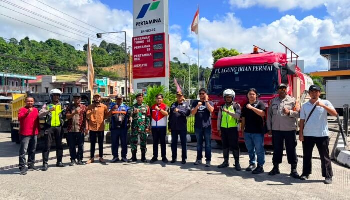 Pertamina dan Tim Lintas Sektoral Sidak SPBU di Manokwari, 10 Barcode Kendaraan Langsung Diblokir