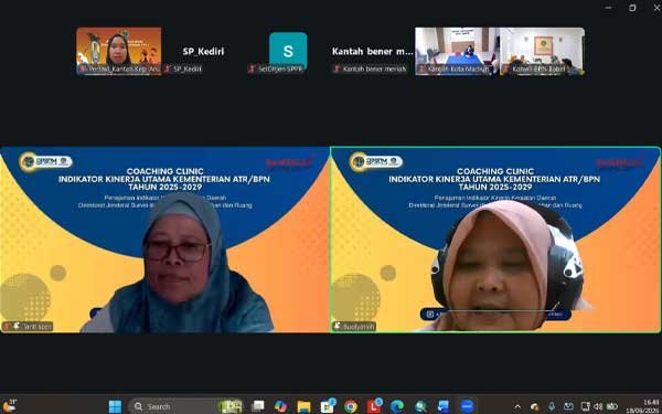 Kantah Aru Ikuti Coaching Clinic Penajaman IKK Daerah, Tingkatkan Performa Pelayanan