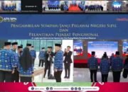 Pegawai Kantah Aru Resmi Sumpah PNS-Dilantik jadi Pejabat Fungsional