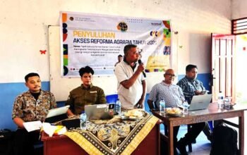 Kantah Aru Penyuluhan ARA di Desa Jabulenga