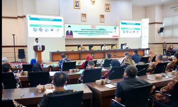 BPN RIlis Menteri Nusron di Rakor Kada se Sulsel